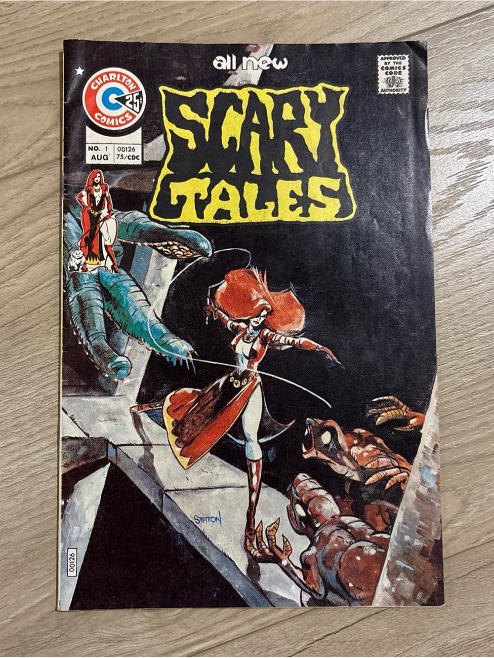 Scary Tales #1 1975 FN+ Charlton Comics